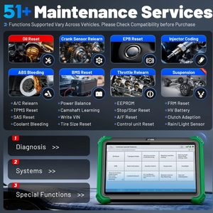 Outil de diagnostic automobile XTOOL Prodigy Full System Auto Scan Tool 13,3 pouces Android 10 DoIP CAN FD EV ECU Coding ADAS - Product Image 5
