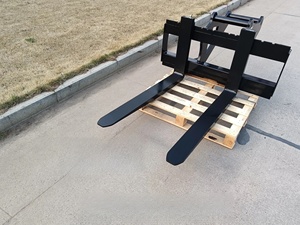 Goodb máy xúc ngã ba cho Skid chỉ đạo xe nâng máy kéo file đính kèm Pallet dĩa 1 năm bảo hành Giang tô Made - Product Image 2