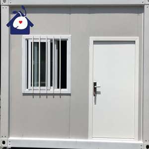 Maison de conteneur détachable en acier préfabriquée petite remorque de 20 pieds pour le bureau de vie urbain ou l'utilisation de kiosque d'hôtel - Product Image 2