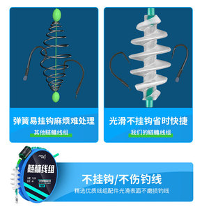 Ensemble de pêche Aohu pour carpes argentées et carpes à grosse tête 7,2 m 4 #   Version améliorée pour une attraction rapide des poissons - Product Image 5