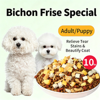 Nourriture spécifique pour chiens Bichon Frise adultes/chiots avec vitamine D pour le renforcement des os et le soulagement des taches lacrymales |    embellissement des manteaux