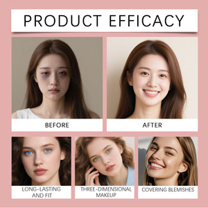 Crema <span class=keywords><strong>BB</strong></span> de Cobertura Perfecta, Base de Maquillaje Natural Beige, Resistente al Agua, FPS 42, Blanqueadora, Hidratante, de Larga Duración, Control de Grasa, Ácido Hialurónico - Product Image 5