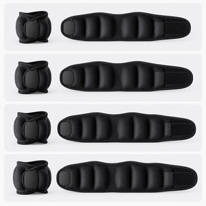 Pesas de Silicona Marrón Personalizadas OEM para Muñecas y Tobillos, Ajustables, para Hombres y Mujeres, Brazaletes con Peso para Entrenamiento en Casa - Product Image 3