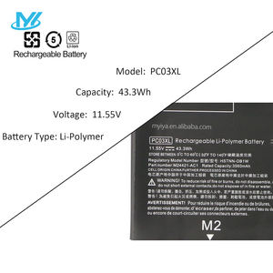 Batería para Portátil MYiYAE Pc03xl para <span class=keywords><strong>Hp</strong></span> Hstnn-ob1w M24421-271 M24421-ac1 M24648-005 <span class=keywords><strong>Pavilion</strong></span> <span class=keywords><strong>X360</strong></span> <span class=keywords><strong>14</strong></span> 15 <span class=keywords><strong>Convertible</strong></span> Pc 11.55v 43.3w - Product Image 2