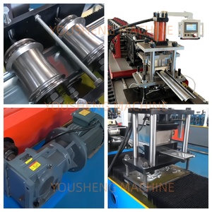 Machine de formage de portes à enroulement Yousheng avec <span class=keywords><strong>moteur</strong></span> à engrenages et pompe, tension personnalisable, garantie 1 an - Product Image 3