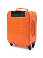 Valise à roulettes de luxe en cuir PU crocodile valise à main