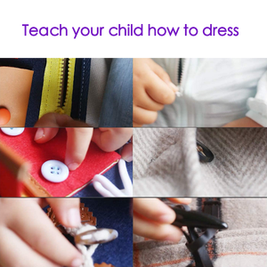 Toddler Busy Board Educational and Skill <strong>Development</strong> Product for Kids Dress Toy Kids <strong>Learning</strong> Board - Product Image 5