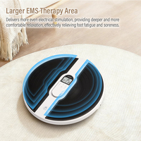 Appareil de massage des pieds KENTRO pour la physiothérapie et le soulagement de la douleur, avec électrodes EMS à zone de stimulation étendue et coussinets TENS