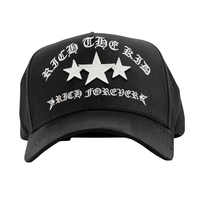 Gorras de Béisbol Deportivas de Alta Calidad Barbas Hats con Logotipo Bordado 3D, Originales de 5 Paneles, Ajustables de Lona