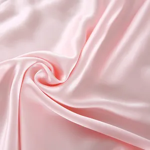 بيع بالجملة أعلى درجة 30 Momme لون صلب حريري جودة بالساتان Charmeuse في المخزون - Product Image 1