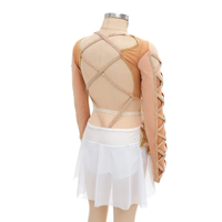 Tenue de gymnastique artistique YIZHIJIAN pour compétition, patinage artistique, examen artistique, cheerleading et entraînement professionnel (jupe)
