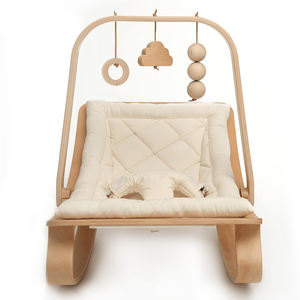 Columpio de madera para bebé, mecedora de gimnasio para niño, cama de <span class=keywords><strong>cuna</strong></span> pequeña para dormir, sofá de equilibrio, silla para bebé - Product Image 2