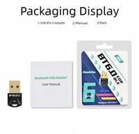 Adaptateur USB transfrontalier pour casque, haut-parleur, souris, clavier, émetteur Bluetooth pour ordinateur portable
