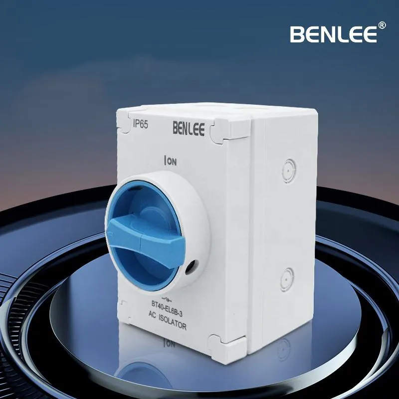 BENLEE IP65 impermeabile 40A cambio motore di scollegamento interruttore isolatore AC impermeabili sezionatori