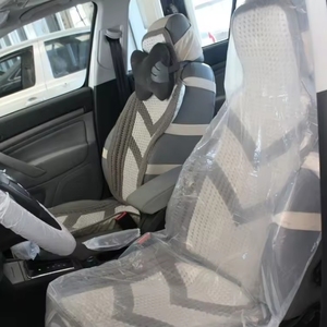 Copertura Auto in Plastica <span class=keywords><strong>Trasparente</strong></span> Usa e Getta in PE <span class=keywords><strong>Nylon</strong></span> - Product Image 1