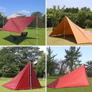 Piège à mouches de pluie de tente de Camping en plein air polyvalent léger de haute qualité pour la randonnée et les voyages - Product Image 4