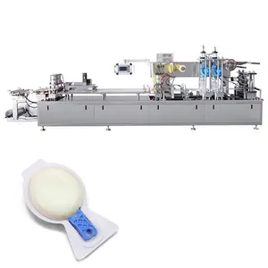 Machine d'emballage automatique sous blister en plastique Pvc-Alu pour chewing-gum sauce au miel beurre joie chocolat surprise pâte d'oeuf liquide