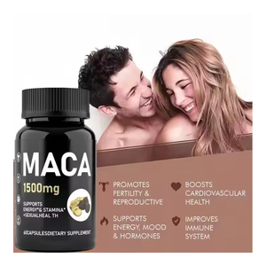 Bán buôn Maca viên nang OEM thảo dược tự nhiên bổ sung cho năng lượng tăng mông mở rộng và sức khỏe tổng thể hỗ trợ - Product Image 2