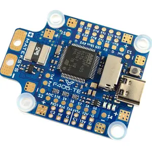 Matek ระบบ Mateksys เครื่องควบคุมการบิน F405-TE STM32F405RGT6 ICM42688P SPL06 OSD SD สล็อต 6x UARTs 1x I2C 11x เอาต์พุต PWM FPV