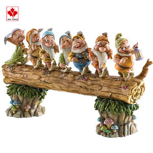 Wutong Resin手作り手作り7人の小人像庭装飾用 - Product Image 2