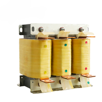 Yadoo TEK OCL Réacteur de ligne triphasé 230V à 400V CA, noyau en acier au silicium, enroulement en cuivre/aluminium, 0.75KW 600KW 50/60HZ