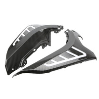 Kits de carénage de moto en plastique à motif carbone, ensemble de panneaux de carrosserie de scooter