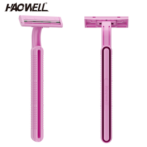 Maquinilla de Afeitar Económica de Dos Hojas, <span class=keywords><strong>Afeitadora</strong></span> Masculina Portátil y Económica, Mango Ligero Desechable, Hoja de Acero Inoxidable, Cabezal Fijo, Marca Personalizable - Product Image 2