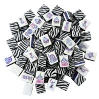 Offre Spéciale : Ensemble de Tuiles de Mahjong Américain en Acrylique Gravé Motif Tortue, Ambre et Coccinelle, de Luxe, avec Tapis et Supports – Cadeau Idéal pour Jeux de Table et Casino