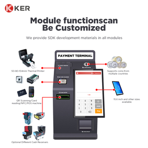 Reciclador de Monedas de Autoservicio KER, Aceptador de Efectivo Seguro, Mostrador de Pago con Función SDK para Kiosco de Autoservicio en Tiendas y Mercados - Product Image 6