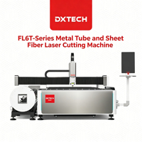 Machine de découpe laser à fibre automatique 1325 1530 3 kW pour tôles et tubes en aluminium, carbone et métal, avec plateforme unique