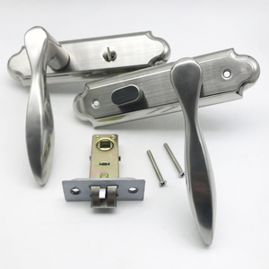 Ferreteria Giá Cửa Key Giá Rẻ An Toàn Cơ Khí Chốt Kim Loại Phòng Tắm Kính Ống Đòn Bẩy Xử Lý Khóa - Product Image 4