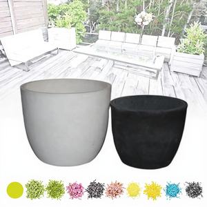 Tanaman semen/Pot bunga silinder sederhana, lapisan bubuk luar ruangan <span class=keywords><strong>2025</strong></span> kualitas tinggi - Product Image 1