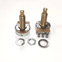Potentiomètres rotatifs et rhéostats pour guitare basse pleine taille en cuivre CTS personnalisés par le fabricant, vente en gros de résistances potentiométriques