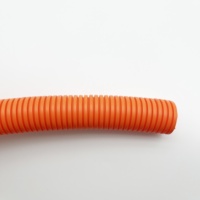 Tuyau soufflé ondulé noir de haute qualité en PP/PA/PVC pour applications électriques, homologué UL94-V0, résistant au feu, 220V, diamètre intérieur 3,5-40mm