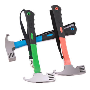 Martillo de Camping con Punta de Águila, de Acero al Carbono, para Tiendas de Campaña, en Gris, Naranja, Rojo, Azul, Amarillo, Negro y Camel, para Uso en Todas las Estaciones y Actividades al Aire Libre - Product Image 1