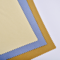 Fabrication en gros solide respirant tissé 265gsm 100% tissus en polyester pour vêtements