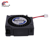 Ventilateur de ventilateur centrifuge, 3.7 w, Mini, 30mm cc, 3v, 8000 v, 5v, 12v, 30x30x10mm, 3010 tr/min, sans balais, débit Axial