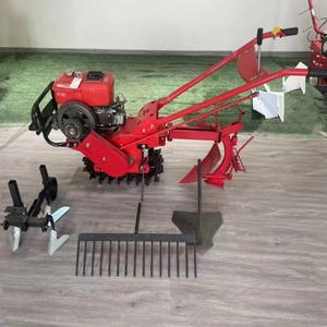 Mini Cultivador <span class=keywords><strong>a</strong></span> <span class=keywords><strong>Gasolina</strong></span> para Labranza y Deshierbe en Pequeñas Granjas, Motocultor Manual - Product Image 6