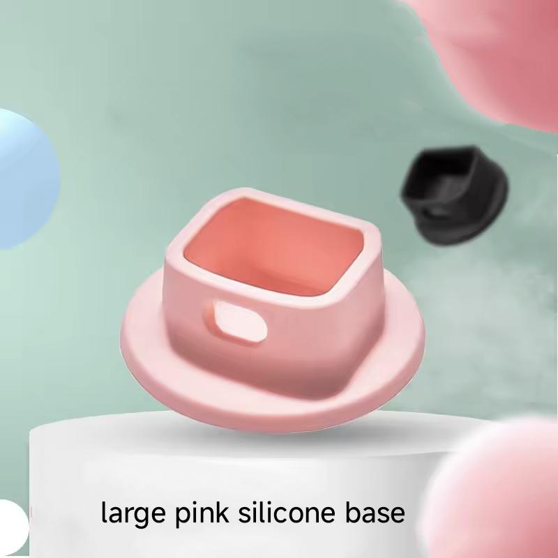 base de silicona rosa grande