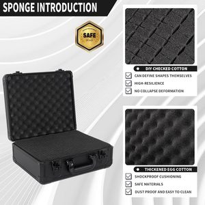 Étui de transport en aluminium pour microphone et équipement photo, étui pour table de mixage <span class=keywords><strong>DJ</strong></span> avec mousse personnalisable - Protection robuste OEM/ODM - Product Image 2