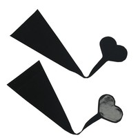 Tangas sans couture, confortables, réutilisables, noirs et blancs, auto-adhésifs, string pour femmes, sous-vêtements