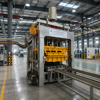 Machine à fabriquer des blocs de béton KAIQIAN QT10-15 à haute production, 6 pouces, avec pompe PLC Siemens, pression hydraulique, production automatique