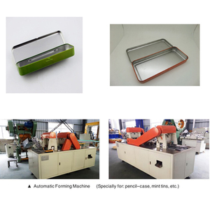 Hoàn toàn tự động bút chì trường hợp viết hộp bút container ưa thích hai mảnh tinplate có thể Hộp Quà Tặng máy làm - Product Image 3