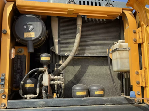 Máquina de construcción usada barata de la suciedad Excavadora de ruedas de la suciedad Pintura original Excavadora de ruedas de Hyundai 15ton 150W usada - Product Image 6