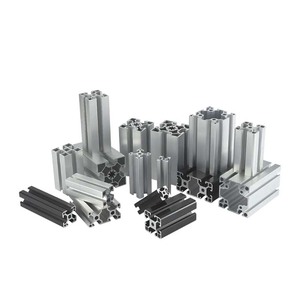 3030 personalizzato di alluminio estrusione profilo di fabbrica di fabbrica anodizzato HS083 industriale <span class=keywords><strong>profili</strong></span> in alluminio con servizio di taglio - Product Image 4