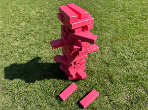 Set <span class=keywords><strong>di</strong></span> 54 Pezzi Mini Blocchi <span class=keywords><strong>di</strong></span> Costruzione in Legno <span class=keywords><strong>di</strong></span> Paulownia Colorati e Durevoli per Giochi da Tavolo Personalizzabili e Divertenti per Tutta la Famiglia, Ideali per il Gioco Cooperativo - Product Image 5