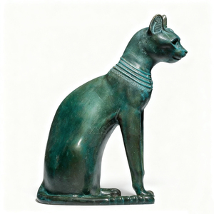 <span class=keywords><strong>Bronze</strong></span> égyptien pour figurine gravée, sculpture artisanale, œuvre d'art, souvenir - Product Image 3