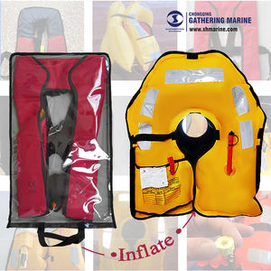 <span class=keywords><strong>Gilet</strong></span> de <span class=keywords><strong>sauvetage</strong></span> auto-gonflant 150N pour la navigation de plaisance, la pêche et la survie en plein air - Product Image 1