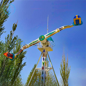 Brave Turntable Flying Turntable Outdoor Carnival Ride Funfair Thrill <span class=keywords><strong>Attraction</strong></span> pour parc d'attractions à vendre - Product Image 6