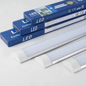 Lampe de purification LED IP44 pour salle blanche, <span class=keywords><strong>prix</strong></span> usine, 2ft 4ft 5ft 18W <span class=keywords><strong>36W</strong></span> 72W, barre LED mince à montage en surface - Product Image 1